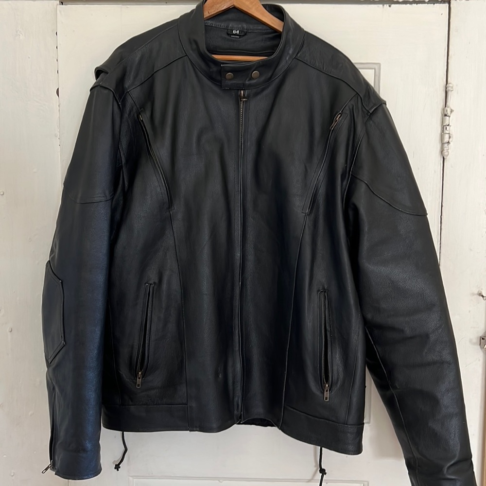 Leather jacket